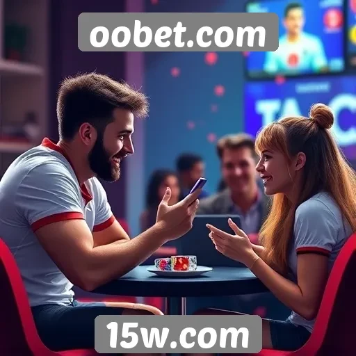 Recursos de interação social no Oobet.com